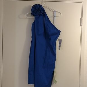 Jewel blue semi formal petite